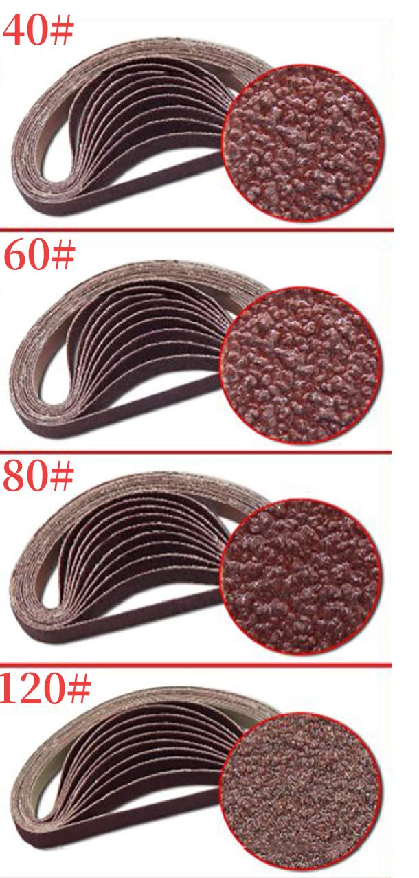 Amazon | 40個 ベルトサンダー 替えベルト サンドペーパー 研磨サンド